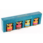 Coffret 4 pots de confitures gourmandines