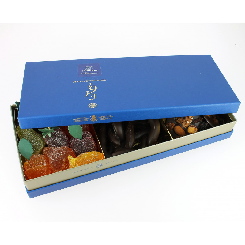 Coffret Héritage Mada 665g de Chocolats Léonidas d'exception