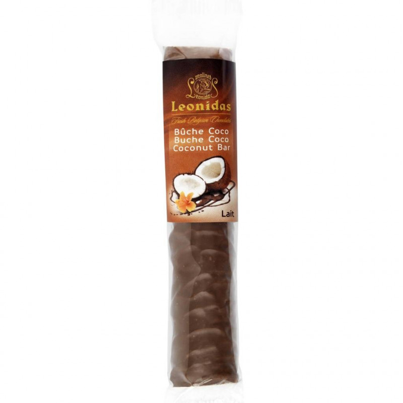 Buche coco lait Léonidas 80g Buche coco lait Léonidas 80g