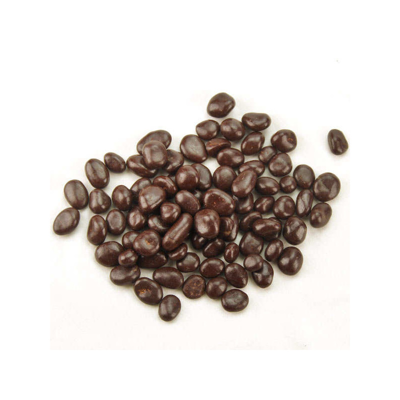 Raisins au Sauternes enrobés de chocolat 200g.