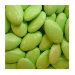 Dragées chocolat couleur vert anis 500 g