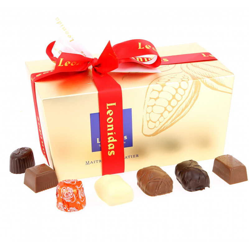 Ballotin de chocolat Leonidas praliné ganache crème - LEONIDAS CHOCO