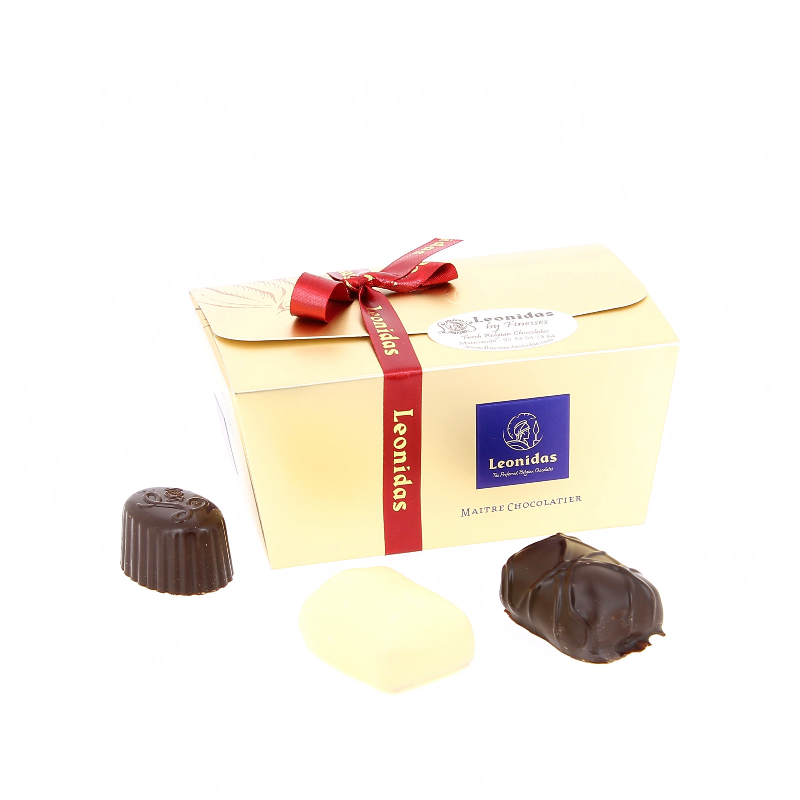 Cadeau en chocolat (lait) - Espèce de Ganache - Chocolaterie