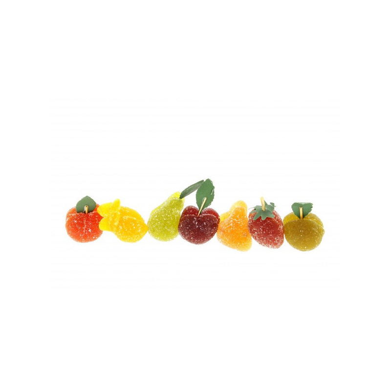 Notre réglette de pâtes de fruits 210 g