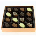 Coffret irresistibles garni de 16 chocolats Leonidas