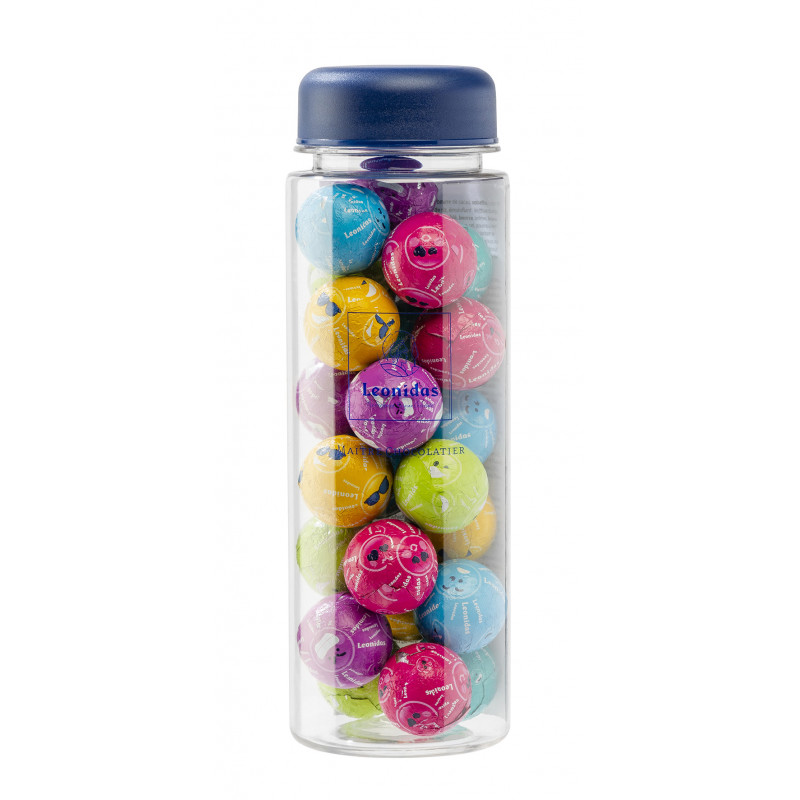 Gourde Pic & Mix garnie de 220 g de chocolats Leonidas