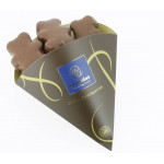 Cornet de 6 oursons en guimauve enrobés de chocolat Leonidas