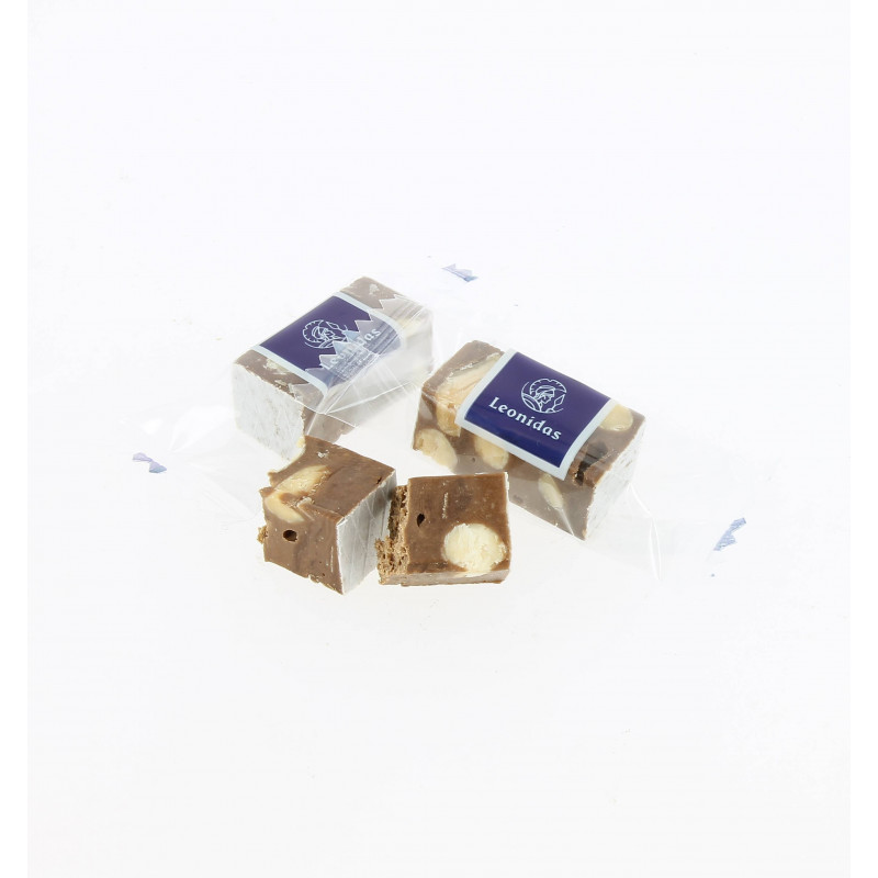 Sachet de 150 g de nougats de Montélimar au chocolat
