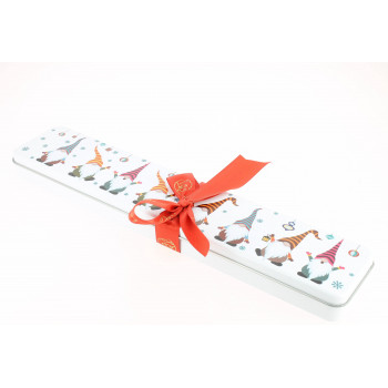 Plumier de noël garni de 260 g de chocolats Leonidas