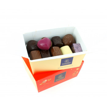 Ballotin Cupidon garni de 250 g de chocolats Leonidas 2