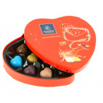 Coffret Cupidon garni de 120g de Chocolats Leonidas