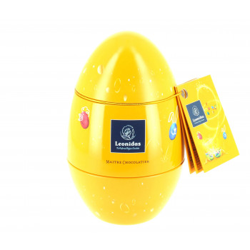 Oeuf Métal garni de 300g de petits oeufs Léonidas 2