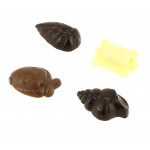 Mini fritures Chocolats Léonidas assorties 200g.