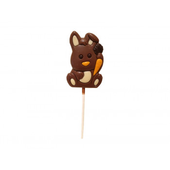 Sucette Lapin en chocolat Leonidas 2