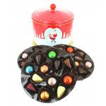 Carrousel musical garni de 430 g de chocolats Leonidas