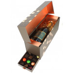 Coffret Guirlande garni de 400 g de chocolats Leonidas