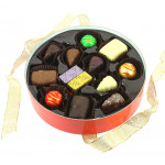 Coffret Dora Noel garni de180 g de chocolats Leonidas