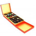 Coffret Féerie garni de 320 g de chocolats Leonidas