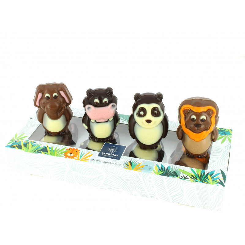 Sachet animaux de la savane : 8 figurines