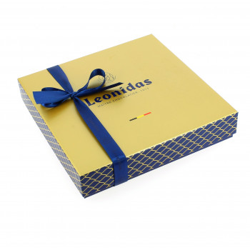 Coffret Prémium garni de 330 g de chocolats Leonidas