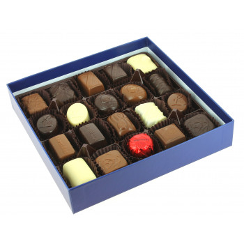 Coffret Prémium garni de 330 g de chocolats Leonidas