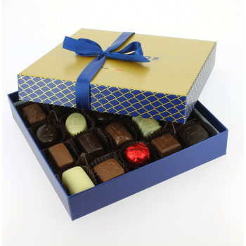 Coffret Prémium garni de 330 g de chocolats Leonidas