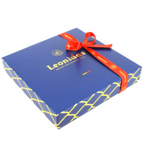 Coffret Héritage  bleu 330 g de chocolats Leonidas