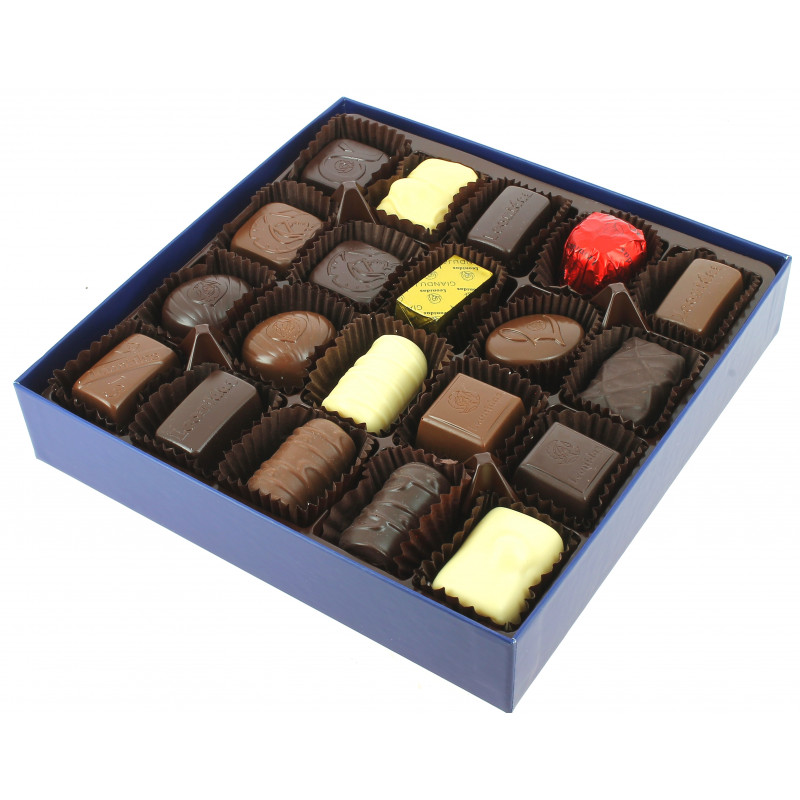 Coffret Héritage  bleu 250g de Chocolats Léonidas
