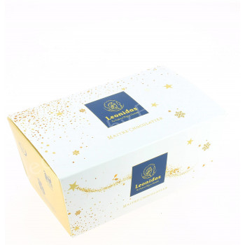 Ballotin "Etoile filante" garni de 500 g de chocolats Leonidas