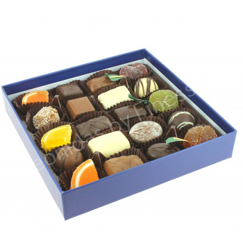 Coffret "Estival garni de 330 g de chocolats Leonidas