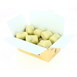 Coffret manon café serré garni de 375 g de chocolats Leonidas