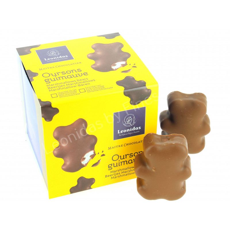 Oursons guimauve chocolat 48 pièces