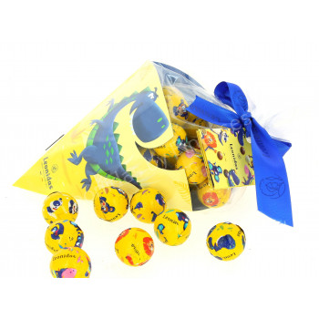 Cornet Kids garni de 300 g de chocolats Leonidas
