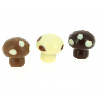 Sachet 6 champignons en chocolat Leonidas Sachet 6 champignons en chocolat Leonidas