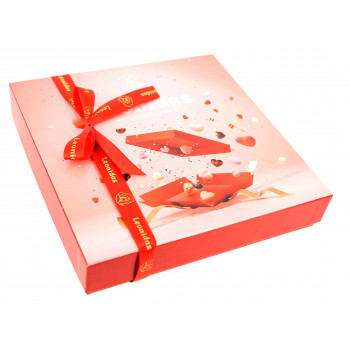 Coffret Valentin garni de 220 g de chocolats Leonidas Coffret Valentin garni de 220 g de chocolats Leonidas