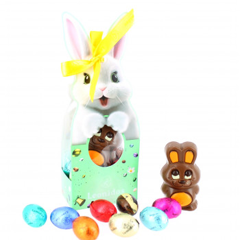 Sachet de pâques et ses chocolats Leonidas 2