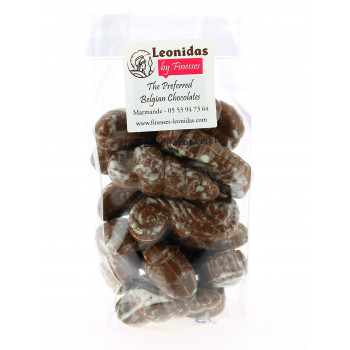 Sachet de fruits de mer pralinés en chocolat Leonidas au lait 250 g 2