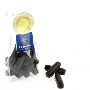 Sachet de gingembrettes en chocolat Leonidas 100g 2