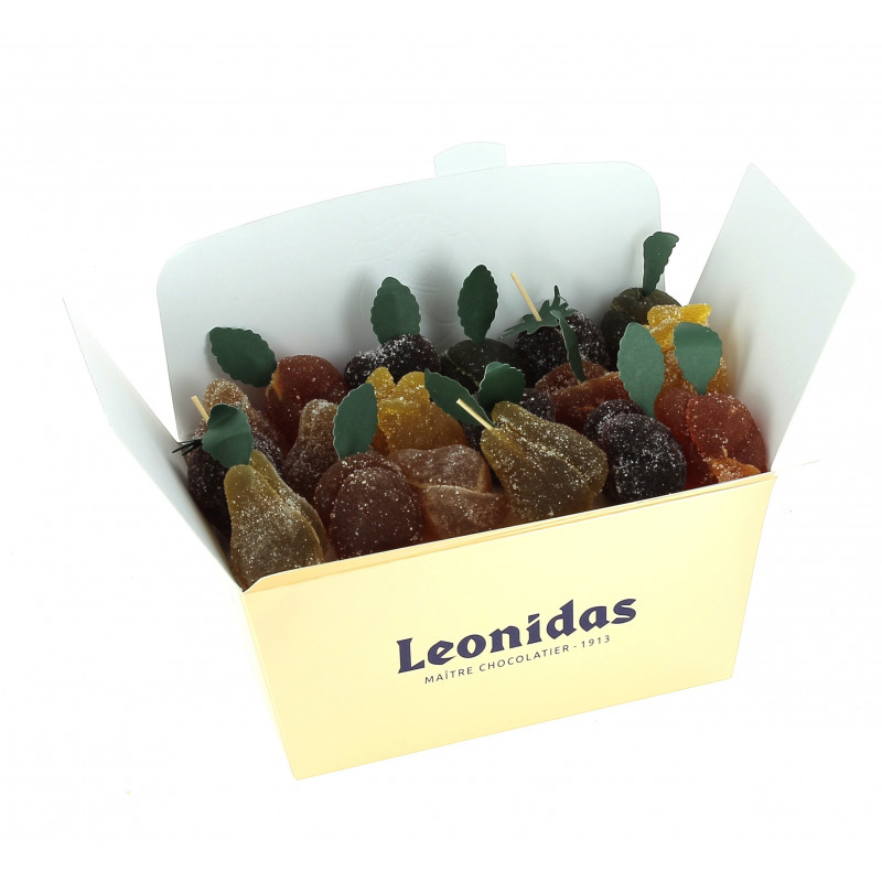Ballotin de 750 g de pâtes de fruits Leonidas