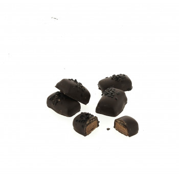 Ballotin garni de 250 g de "Manon intense noir" 2
