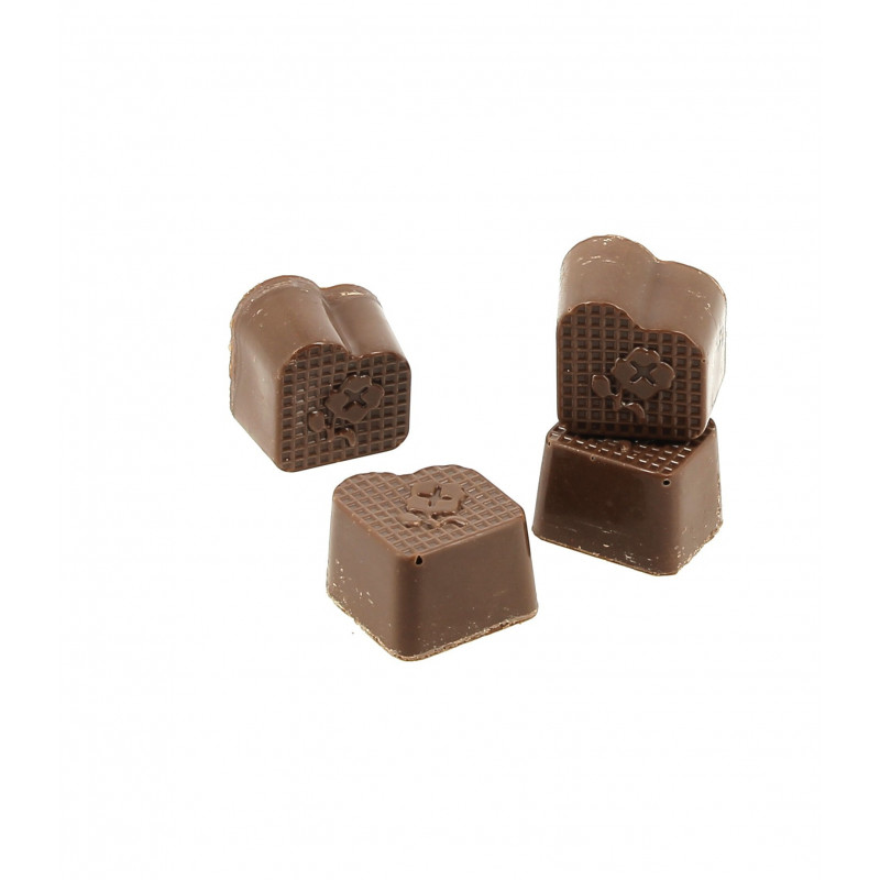 Sachet chocolats Leonidas allégés en sucre au lait fourré à la poire