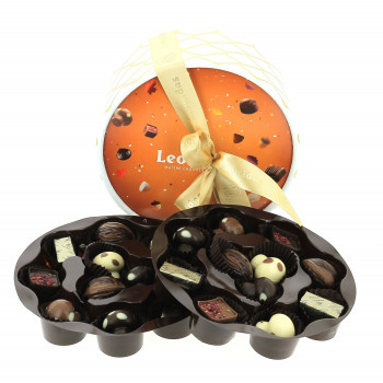 Coffret Luxe automne garni de 300 g de chocolats 2