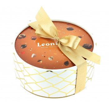Coffret Luxe automne garni de 300 g de chocolats Coffret Luxe automne garni de 300 g de chocolats