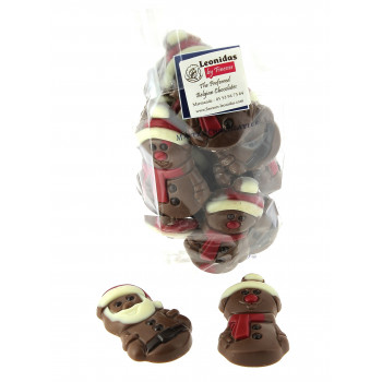 Sachet de 220 g de caraques de Noël en chocolat Leonidas 2