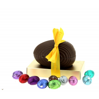 Ballotoeuf lait garni de 220 g de chocolats Leonidas 2