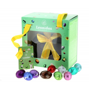 Ballotoeuf fondant garni de 220 g de chocolats Leonidas Ballotoeuf fondant garni de 220 g de chocolats Leonidas