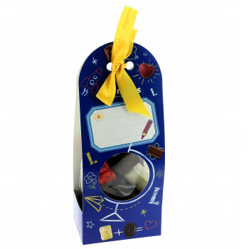 Sachet "fête des profs" garni de 200 g de chocolats Leonidas 2