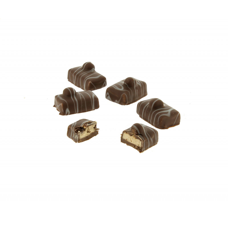 Ballotin manon nougatine de 230 g de chocolats Leonidas