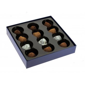 Coffret découverte 12 truffes Leonidas, 140g.