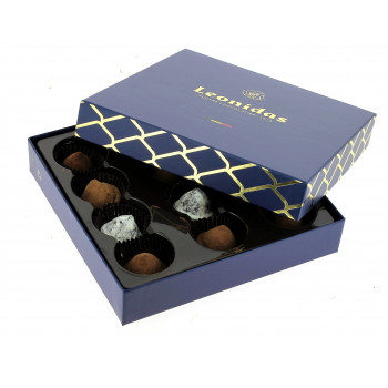Coffret découverte 12 truffes Leonidas, 140g. 2